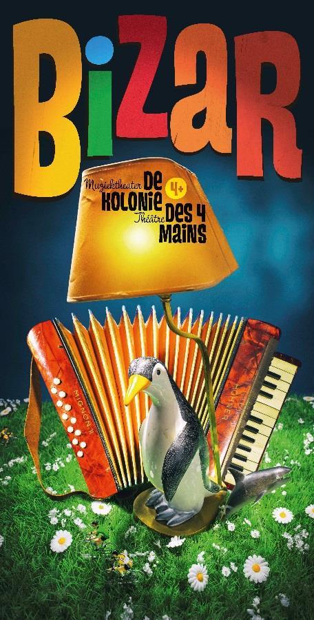 Muziektheater De Kolonie - BiZAR Op vrijdag 8 maart 2018 kun je om 14.30 u. genieten van een speelse en muzikale voorstelling vol met auditieve en visuele verrassingen.