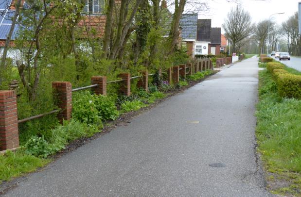 Ook hier gaat het deels om particulier terrein van de familie Engel en deels om een terrein dat is aangekocht door de provincie (voorheen familie IJkema).