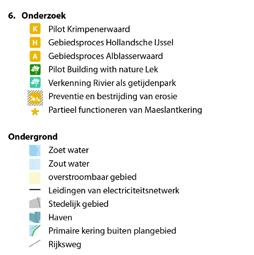 De handelingsperspectieven sluiten aan bij de unieke kenmerken van ieder gebied. In nadere integrale gebiedsuitwerkingen worden de huidige en toekomstige ontwikkelingen meegenomen.