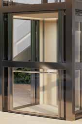 Schuifdeur opties Schuifdeuren zijn verkrijgbaar met de volgende opties: Glazen panelen met een roestvrij stalen frame Roestvrij staal Staal, geverfd