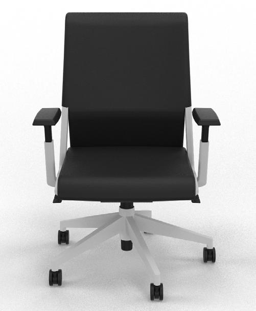 HAWORTH 5975 - bureaustoel stoel comforto 5975 - rugleuning en