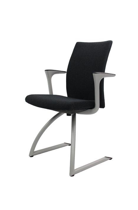 HAG H04 - bezoekersstoel model 4470 - zonder armleggers -