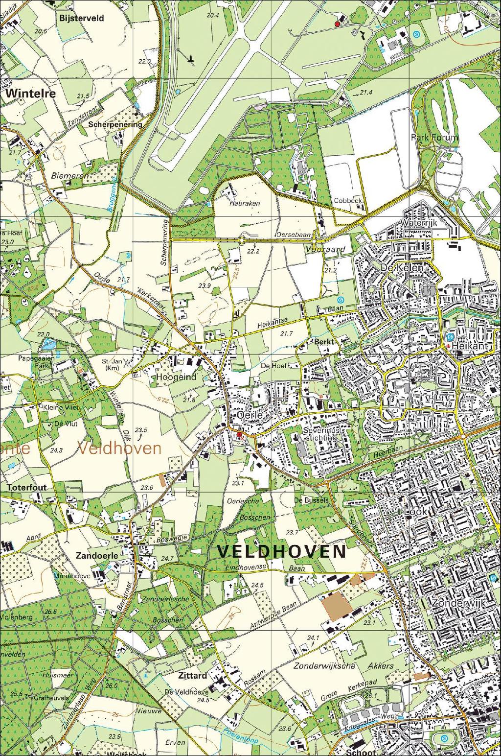 Bijlage 1 Topografische ligging van de locatie Schaal
