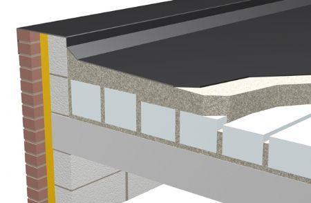 14 2.4 Alternatieve constructie 2.4.1 Profim daksysteem zonder dampscherm Figuur 8: Dakopbouw Profim-daksysteem Het PROFIM daksysteem is een isolerend hellings beton die in één keer het helling