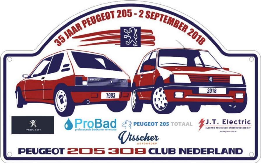 Over de Peugeot 205-309 Club Nederland: De Peugeot 205-309 Club valt onder de Stichting Peugeot 205 Event.