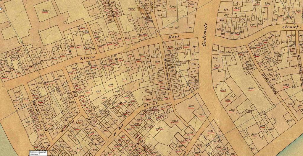 plangebied rood omcirkeld (bron: Noord-Hollands Archief ). Figuur 2.