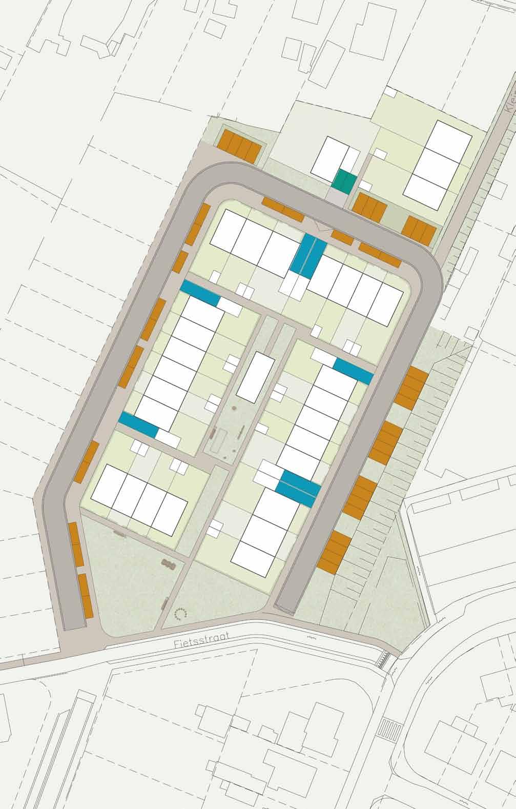 Parkeerbalans Het Tabakserf 13 pp parkeren op eigen terrein lange oprit parkeren in