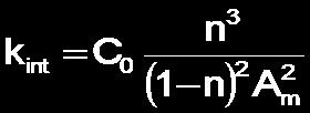 Vervolgens kan de intrinsieke doorlatendheid (doorlatendheid onafhankelijk van doorstromende stof en tijd) worden berekend.