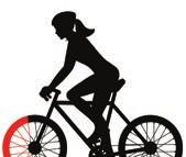 sportieve, zelfverzekerde fietsers met een afwisselend leven.