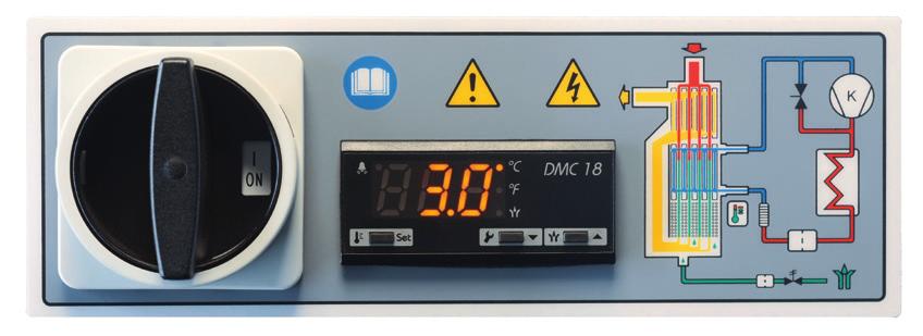 Essentiële elementen zijn daarbij de verticale opbouw van de warmtewisselaar volgens fysische principes (condensaatstroom van boven naar beneden), een demister vooreen veilige afscheiding en een