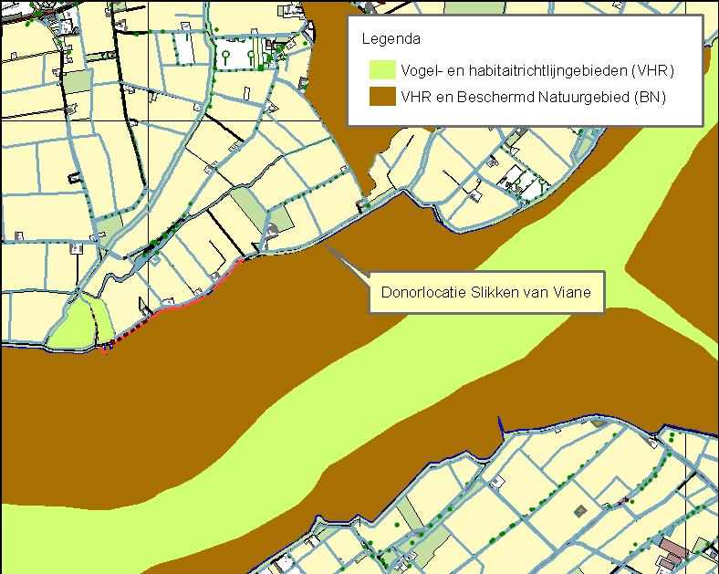 Figuur 8 Begrenzing Natura 2000 gebied Oosterschelde en