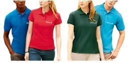 4 kleuren PMS of full color POLO SHIRTS Keuze uit poloshirt dames- en heren maten