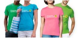 4 kleuren PMS of full color T-SHIRTS BASIC T-shirts en longsleeves met je eigen