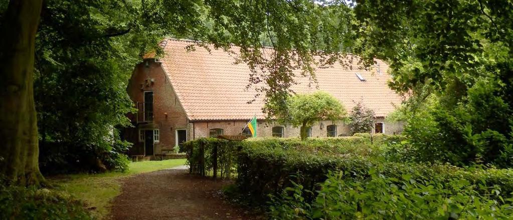 Wandel vanaf de parkeerplaats het bos in en volg even verder de rode paaltjes naar rechts (Vleermuisroute).