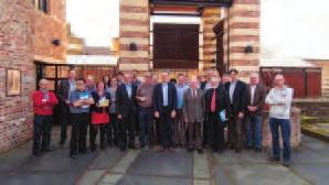 Op maandag 19 maart ontving de stad Veurne de vergadering van het Bureau en de Algemene Vergadering van de EGTS in de Stenen Zaal van het Landshuis.