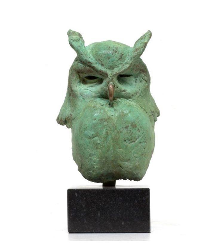 Snow Owl Bronze