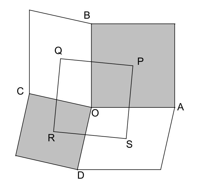 Appendix Een driehoek en twee vierkanten DICK KLINGENS (e-mail: dklingens@gmail.com) november 2016 1.