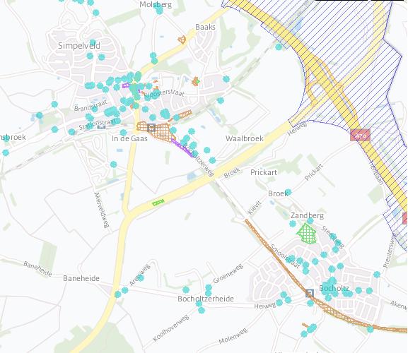 nl/ahn/#). De gehele gemeente Simpelveld is aangeduid als bodembeschermingsgebied Mergelland.