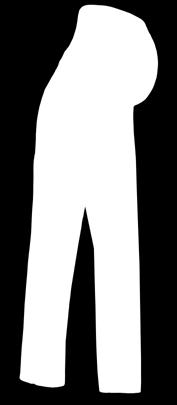 Nele 5057.326.00 Lange sportieve rok met dijbeenzakjes, waarvan één zijde met zakklep, deelnaad, sluiting op achterzijde en verlaagde tailleband, welke gedeeltelijk is voorzien van elastiek.