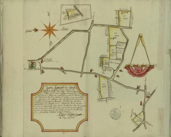 11. Primitief kadaster: 20 kaarten 12. Plan voor de constructie van eene draeyende brugge tot Wetteren (pro memorie) 13.