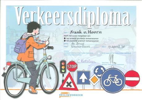 Op het moment dat ik dit schrijf, weet ik nog niet of iedereen het verkeersdiploma volledig heeft behaald, maar ik heb er alle vertrouwen in.