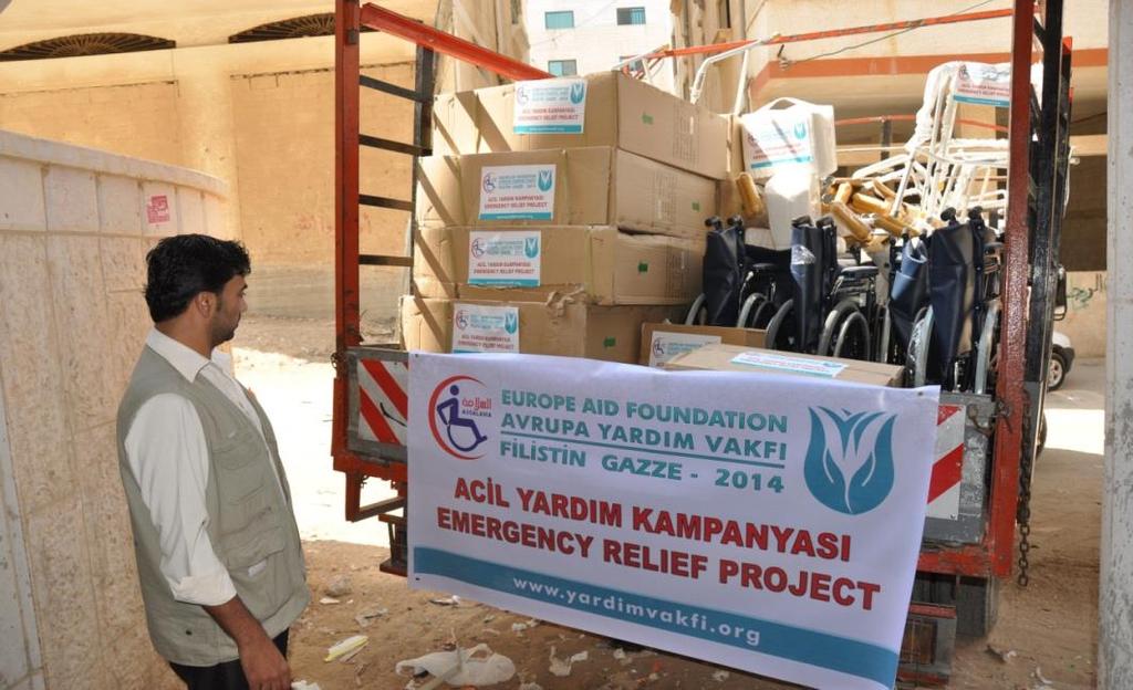 3.6 Noodhulp Stichting Europe Aid Foundation Avrupa Yardim Vakfi voorziet, in de eerste levensbehoeften, na een humanitaire ramp of natuurramp.