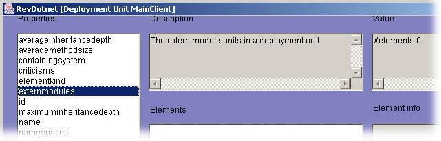 In de Repository zijn vier types geladen, waarvan er twee in het import systeem gedefinieerd zijn.