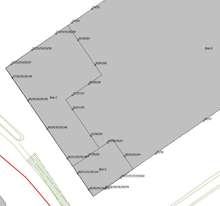 12 Akoestisch onderzoek Figuur 4.1.1 Geluidsbelasting ten gevolge van het verkeer op de A13 exclusief aftrek conform artikel 110g Wgh Figuur 4.1.2 Geluidsbelasting ten gevolge van het verkeer op de