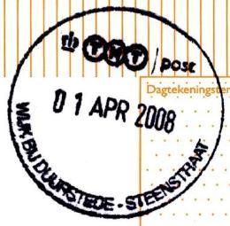Gevestigd voor april 2008: Postkantoor (verhuisd medio