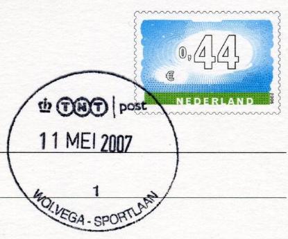 Sportlaan 1 Status 2007: Postagent Nieuwe Stijl (PNS) (Opgegeven: augustus/september 2007) (adres