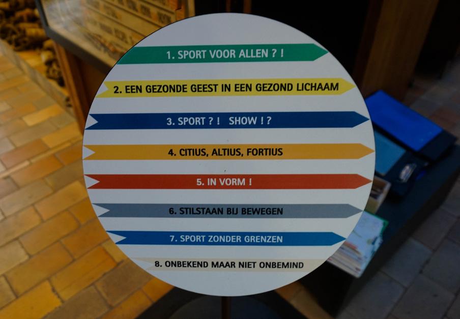 MIJN BEZOEK AAN HET SPORTIMONIUM MIJN BEZOEK De