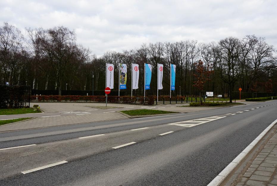 Het kan zijn dat de GPS de weg niet zo goed weet naar het Sportimonium.