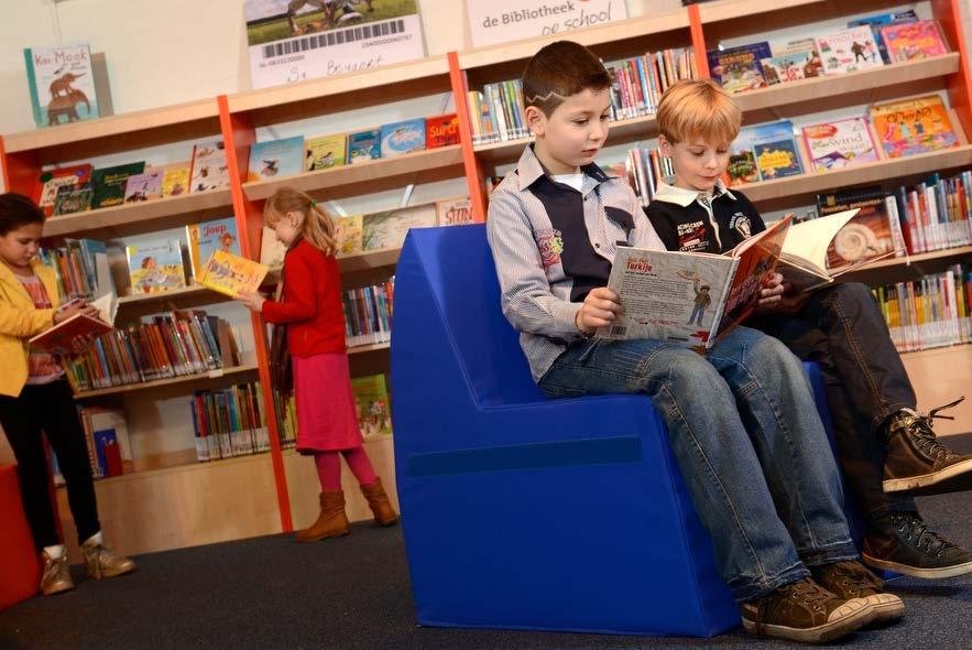 Stimulering goede voorbeelden -- Kunst van Lezen stimuleert het invoeren van de Bibliotheek op school door scholen die in een gemeente starten een subsidie te verstrekken via de basisbibliotheek.