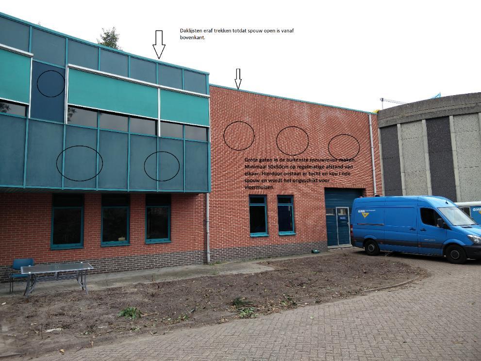 Pagina 2 van 7 4. Relevantie werkzaamheden Werkzaamheden die voor dit protocol van belang zijn betreffen: 1. Slopen gebouw met vleermuizen 2. Slopen gebouw zonder vleermuizen en rooien beplanting 3.