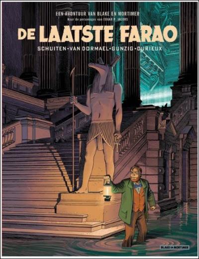 De laatste farao, zo gaat het nieuwe deel van Blake en Mortimer heten, getekend door François Schuiten (bekend van De duistere steden).