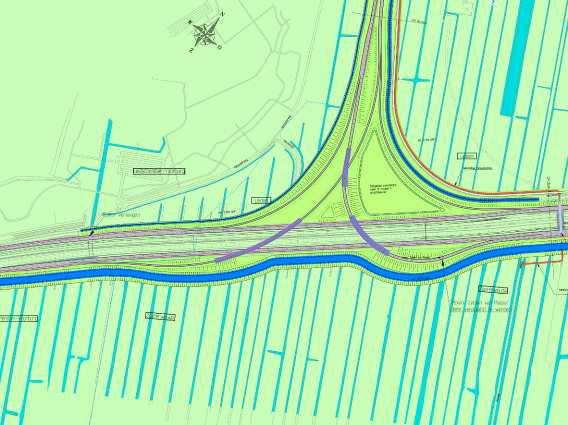 Voordelen Nadelen Relatief weinig ruimtebeslag in Oostvlietpolder Molen Zelden Van Passe kan gehandhaafd blijven Slechts op één locatie kunstwerken (viaduct over A4) Veel ruimtebeslag in Groene Hart.