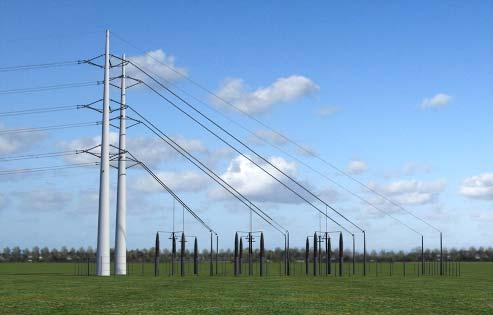 Beschrijving tracé en nadere toelichting op de tracékeuze Figuur 6.3 Opstijgpunt (impressie) 6.4.