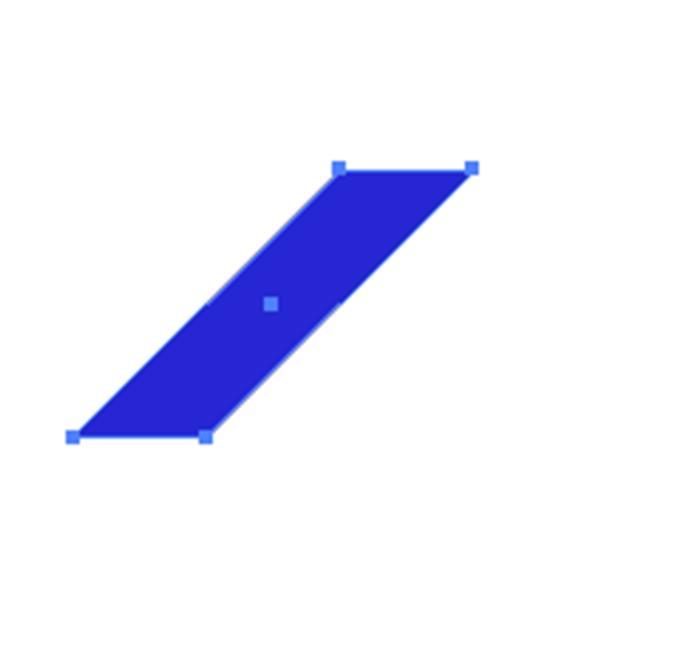 reclamebord activeer tekengebied 2 kleur blauw #2626D3 maak gebruik van het deelvenster transformeren voor het