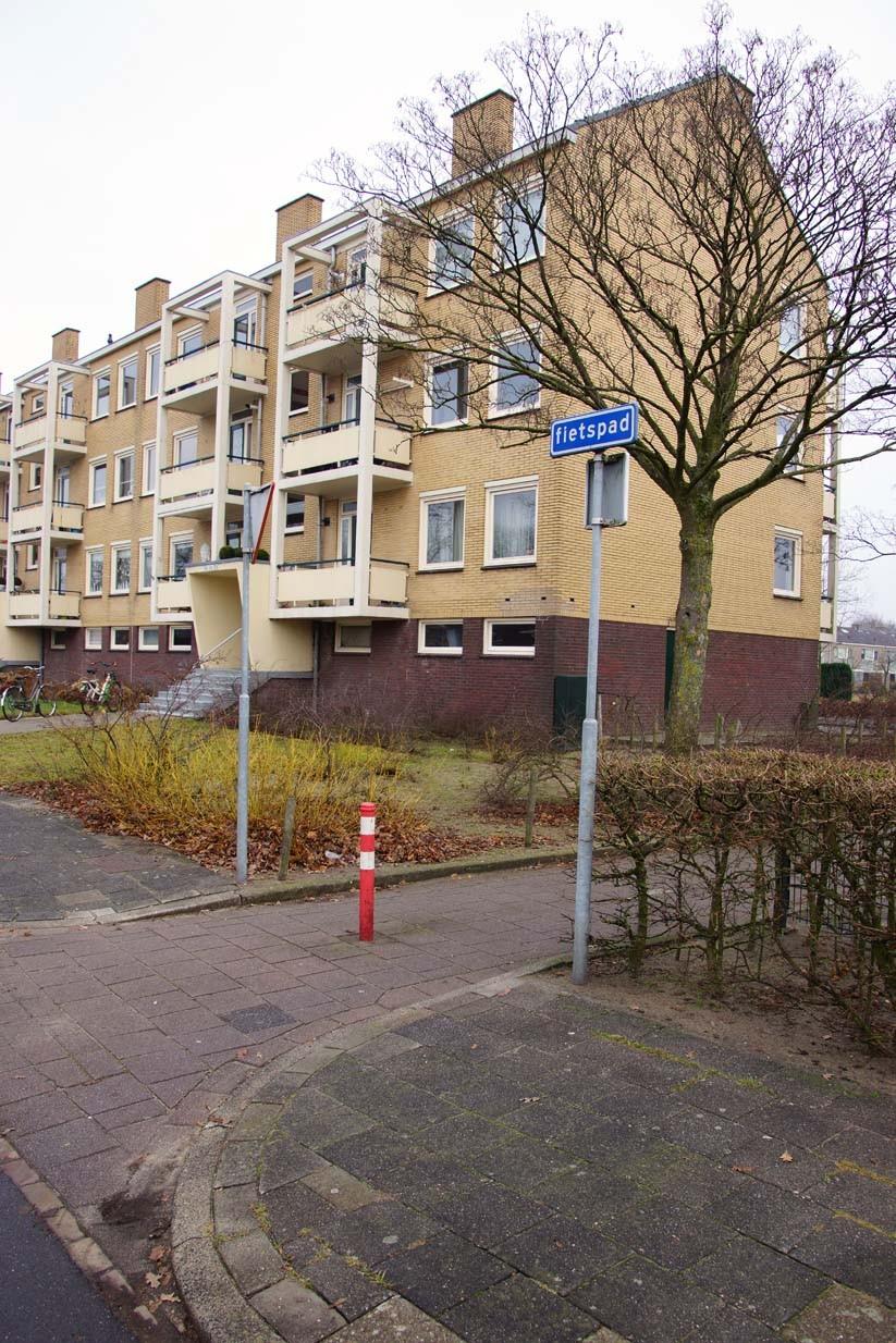 Aan het eind van dit fietspad gaat u