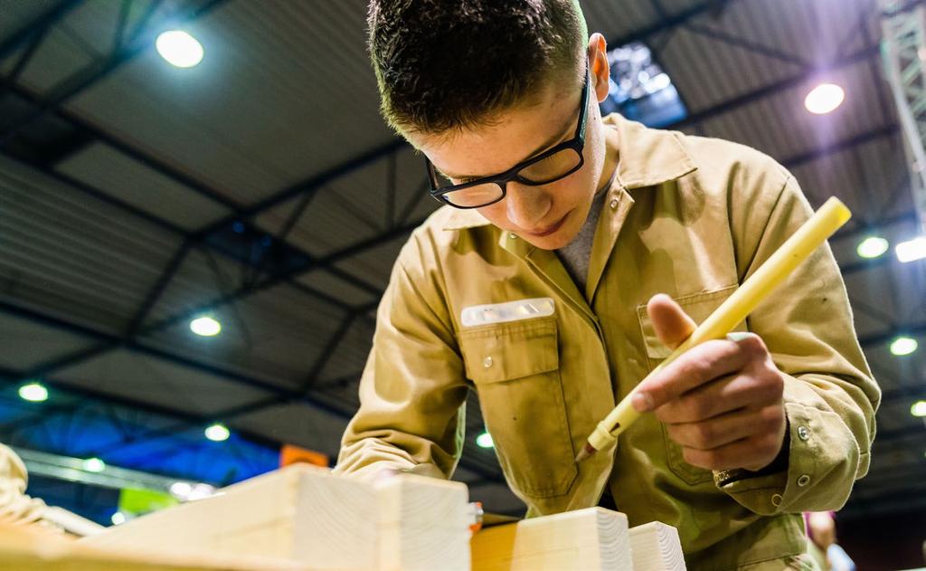 100% overtuigd: Met Skills Talents een baangarantie Allen zijn ze even enthousiast over de teamvakwedstrijden van Skills Talents, de docenten en coördinatoren van vier vmbo-scholen die de redactie