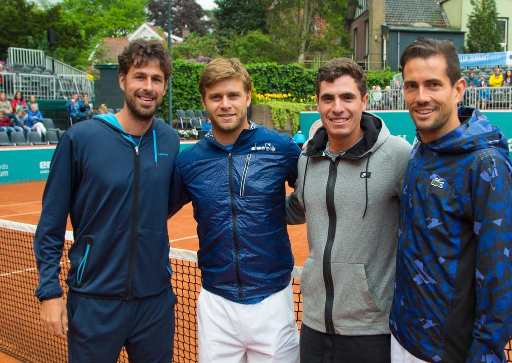 Haase en drie andere ATP top 100-spelers zich op