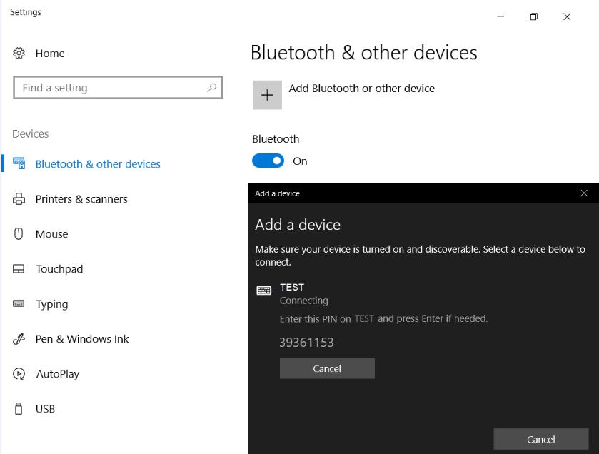 Een Bluetooth-verbinding gebruiken - 29 2. Klik op [Add Bluetooth or other device] (Bluetooth of ander apparaat toevoegen) en selecteer vervolgens het apparaat dat u wilt toevoegen. 3.