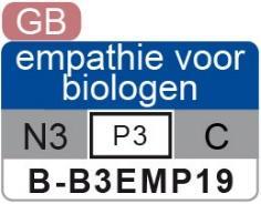 EMPATHIE VOOR BIOLOGEN Empathy for biologists, lawyers and behavioural scientists Coördinator: mw.prof.dr. Liesbeth Sterck Leerstoelgroep Animale Ecologie H.R. Kruytgebouw, Kamer O305, tel.