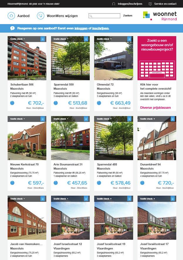Huurprijzen en woningtoewijzing 8 Huurprijzen en woningtoewijzing Maasdelta biedt de 27 eengezinswoningen aan in de sociale huursector.