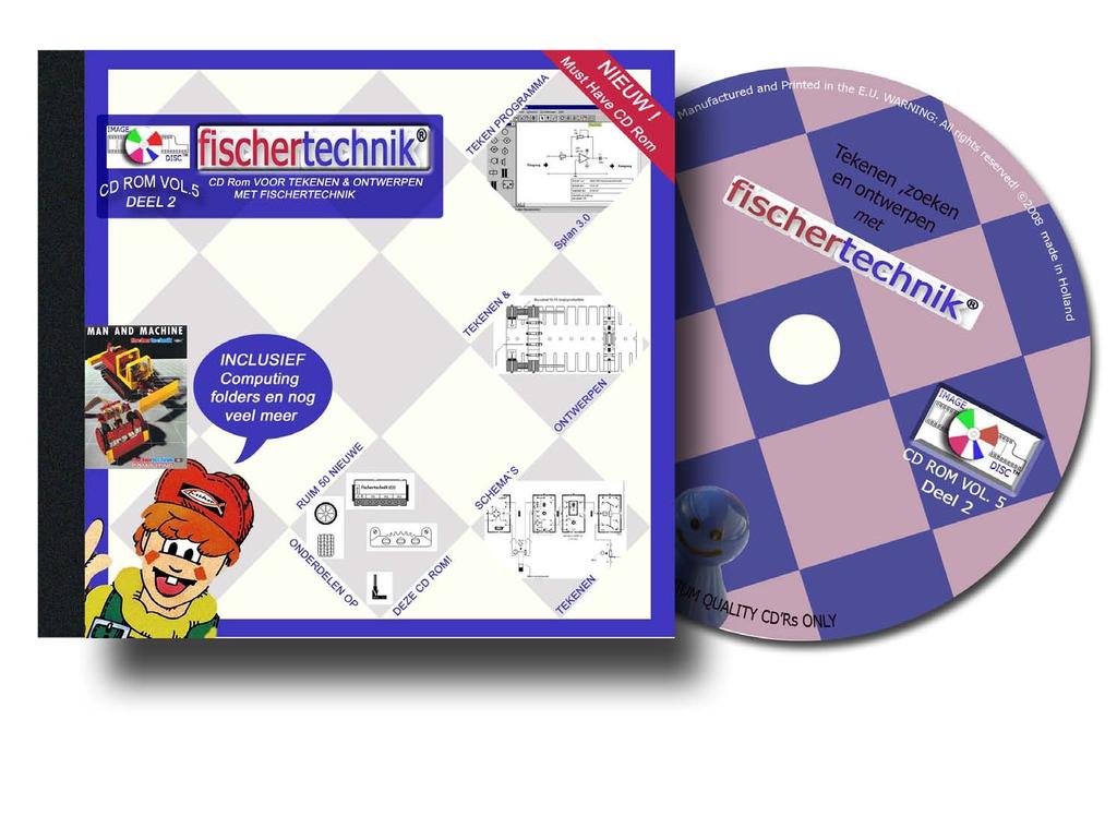 VOORLOPIG NIET LEVERBAAR! Eén van de eerste uitgaven van IMAGE DISC. Deze CD Rom bevat een diashow van de eerste busreis naar Fischerwerke in Duitsland.