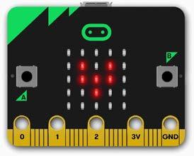 Verken de mogelijkheden van de micro:bit en leer kinderen binnen twee lessen zelfstandig en creatief programmeren. TEKST EN BEEL: PULINE MS EN TESS VN ZELHFF Wat is de micro:bit?