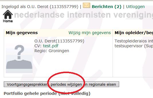 AIOS - Periodes aanpassen verlenging opleiding Indien er vanwege bijv.