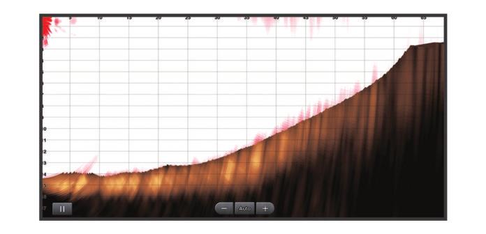 Als u een transducer aansluit die bij de kaartplotter is geleverd, moet u mogelijk het transducertype instellen om de sonar correct te laten functioneren.