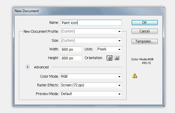 Stap 2 We beginnen met de Ellipse Tool (L).