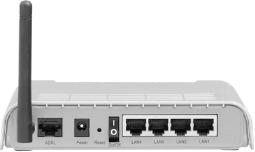Connexion câblée Vous devez avoir un modem / routeur alimenté par une connexion à large bande active. Connectez votre téléviseur à votre modem / routeur via un câble Ethernet.